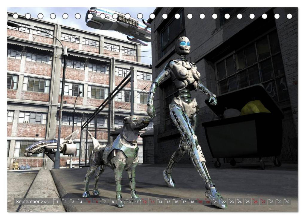 Weitere Ansicht: Wunderwelt Zukunft (Tischkalender 2026 DIN A5 quer), CALVENDO Monatskalender | Karsten Schröder, Calvendo