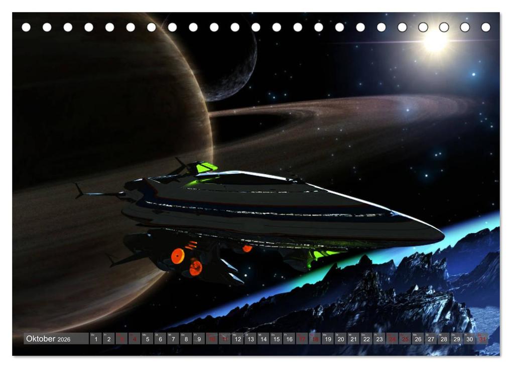 Weitere Ansicht: Wunderwelt Zukunft (Tischkalender 2026 DIN A5 quer), CALVENDO Monatskalender | Karsten Schröder, Calvendo