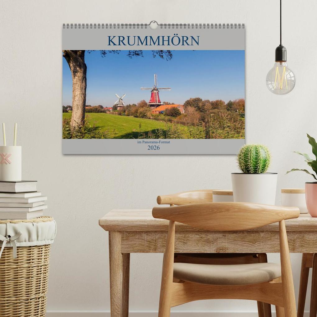 Weitere Ansicht: Krummhörn im Panorama-Format (Wandkalender 2026 DIN A3 quer), CALVENDO Monatskalender | Andrea Dreegmeyer, Calvendo