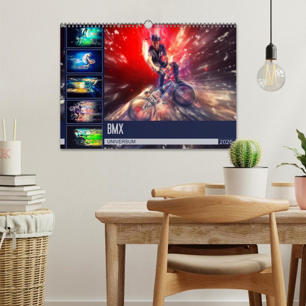 Weitere Ansicht: BMX Universum (Wandkalender 2026 DIN A3 quer), CALVENDO Monatskalender | Dirk Meutzner, Calvendo