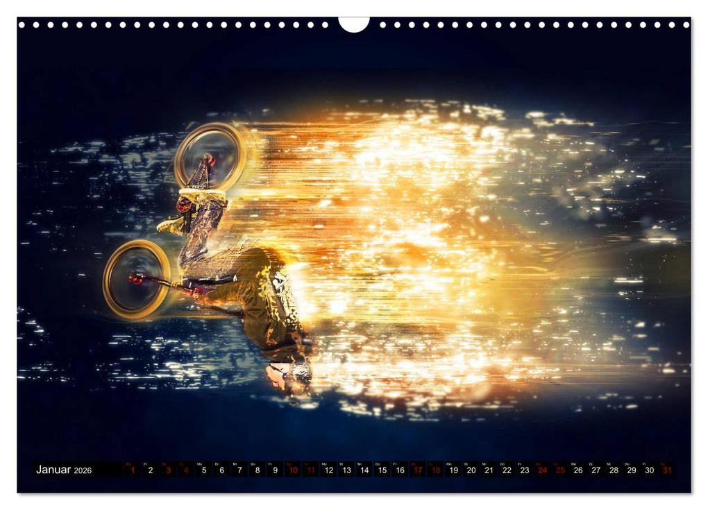 Weitere Ansicht: BMX Universum (Wandkalender 2026 DIN A3 quer), CALVENDO Monatskalender | Dirk Meutzner, Calvendo