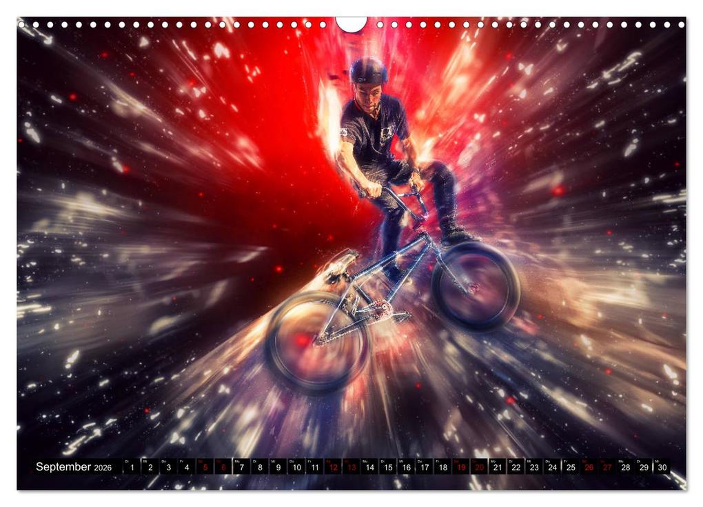 Weitere Ansicht: BMX Universum (Wandkalender 2026 DIN A3 quer), CALVENDO Monatskalender | Dirk Meutzner, Calvendo