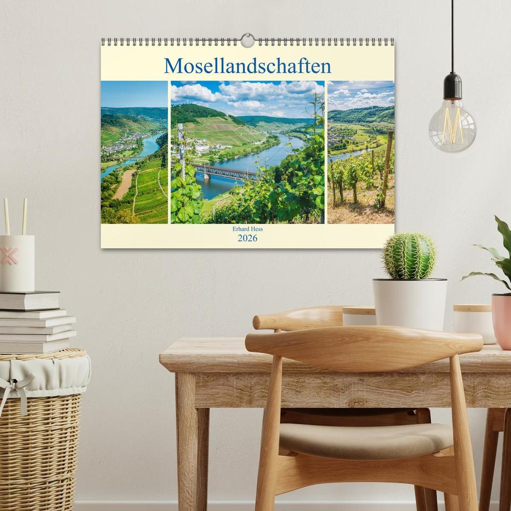 Weitere Ansicht: Mosellandschaften (Wandkalender 2026 DIN A3 quer), CALVENDO Monatskalender | Erhard Hess, Calvendo