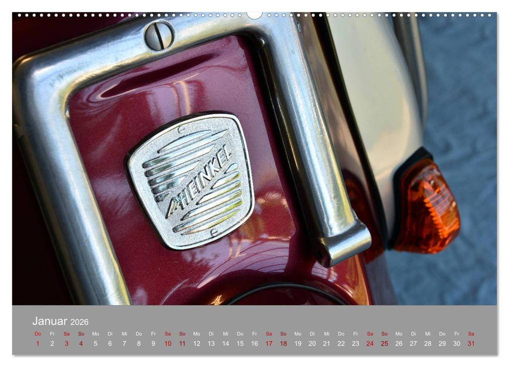 Weitere Ansicht: Heinkel Tourist 103-A2 Ein Freund fürs Leben (Wandkalender 2026 DIN A2 quer), CALVENDO Monatskalender | Ingo Laue, Calvendo