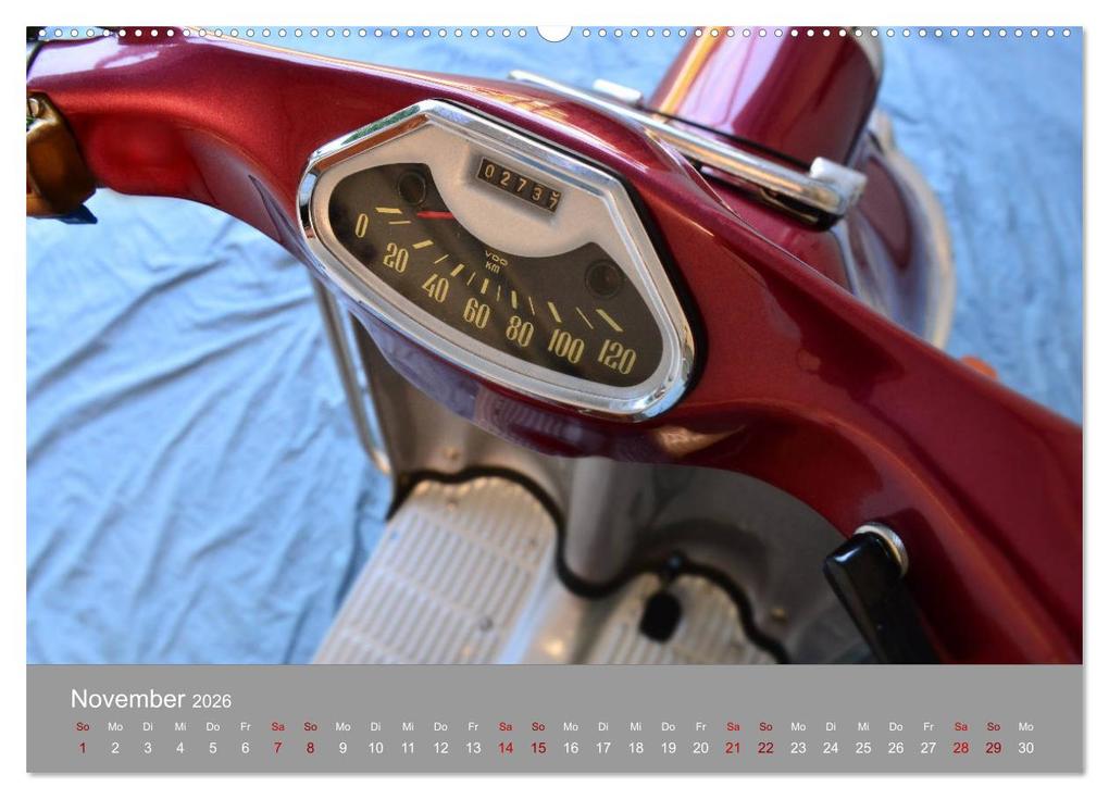 Weitere Ansicht: Heinkel Tourist 103-A2 Ein Freund fürs Leben (Wandkalender 2026 DIN A2 quer), CALVENDO Monatskalender | Ingo Laue, Calvendo