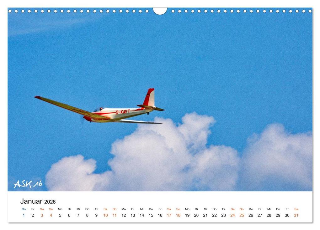 Weitere Ansicht: Die Faszination. Flugzeuge am Himmel (Wandkalender 2026 DIN A3 quer), CALVENDO Monatskalender | Friedrich Wesch, Calvendo