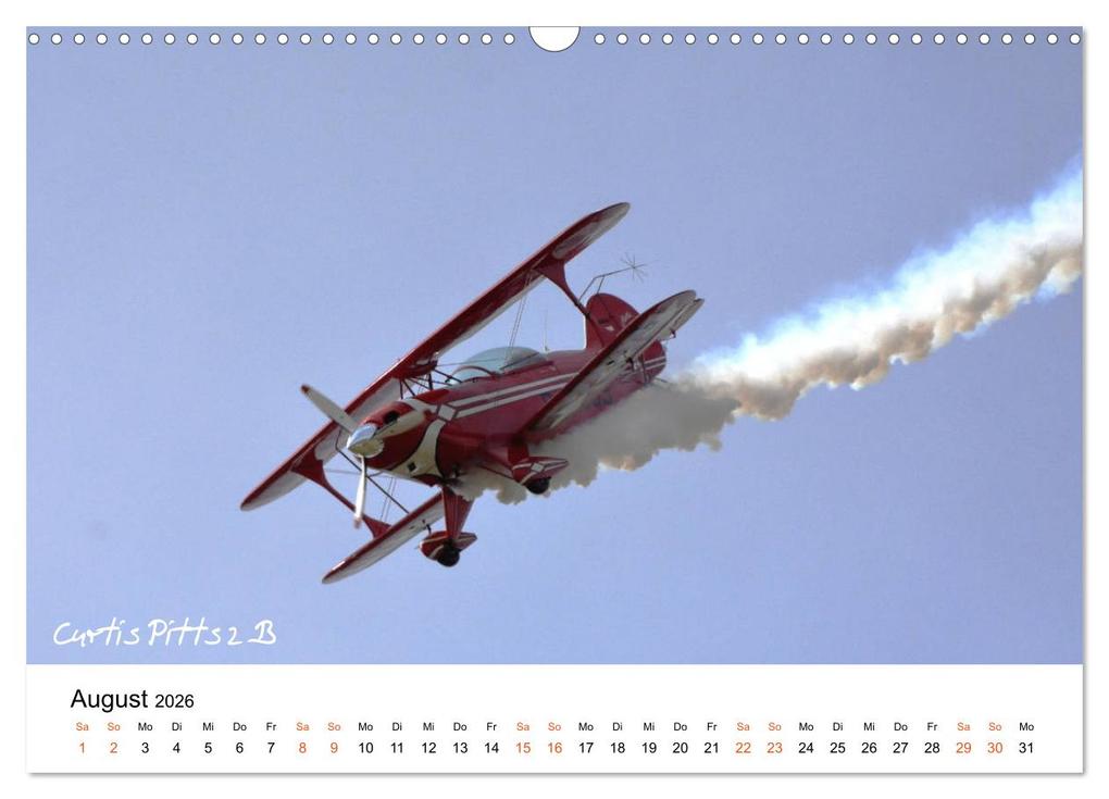 Weitere Ansicht: Die Faszination. Flugzeuge am Himmel (Wandkalender 2026 DIN A3 quer), CALVENDO Monatskalender | Friedrich Wesch, Calvendo