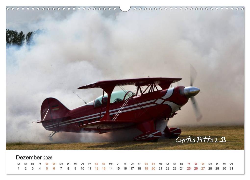Weitere Ansicht: Die Faszination. Flugzeuge am Himmel (Wandkalender 2026 DIN A3 quer), CALVENDO Monatskalender | Friedrich Wesch, Calvendo