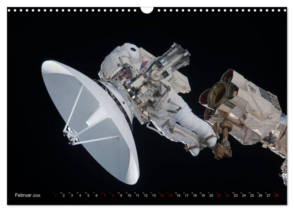 Weitere Ansicht: Auftrag im Weltall. Astronauten und Raumfahrt (Wandkalender 2026 DIN A3 quer), CALVENDO Monatskalender | Elisabeth Stanzer, Calvendo