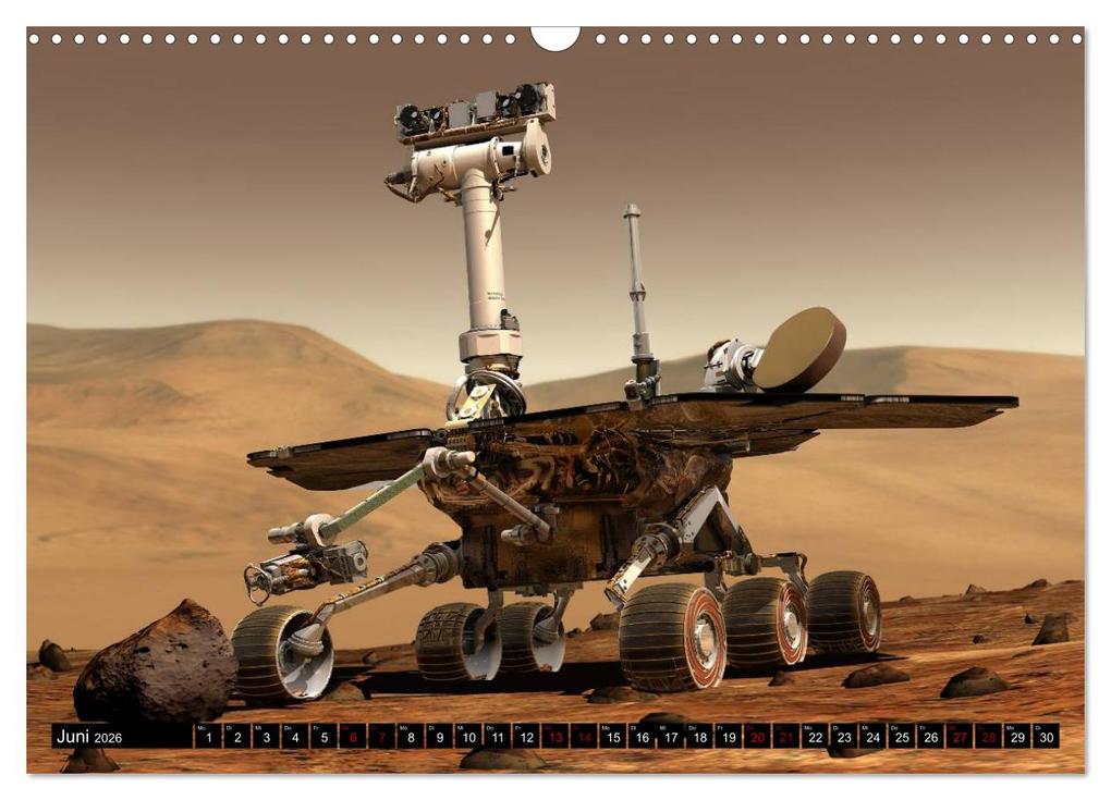 Weitere Ansicht: Auftrag im Weltall. Astronauten und Raumfahrt (Wandkalender 2026 DIN A3 quer), CALVENDO Monatskalender | Elisabeth Stanzer, Calvendo