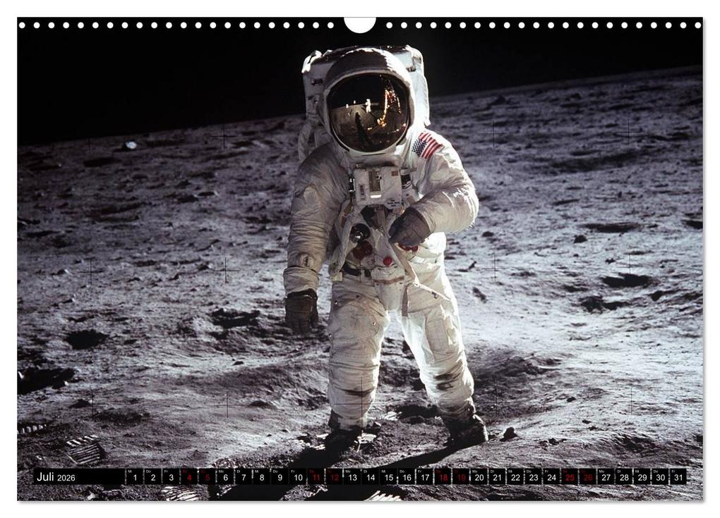 Weitere Ansicht: Auftrag im Weltall. Astronauten und Raumfahrt (Wandkalender 2026 DIN A3 quer), CALVENDO Monatskalender | Elisabeth Stanzer, Calvendo