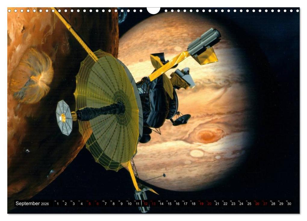 Weitere Ansicht: Auftrag im Weltall. Astronauten und Raumfahrt (Wandkalender 2026 DIN A3 quer), CALVENDO Monatskalender | Elisabeth Stanzer, Calvendo