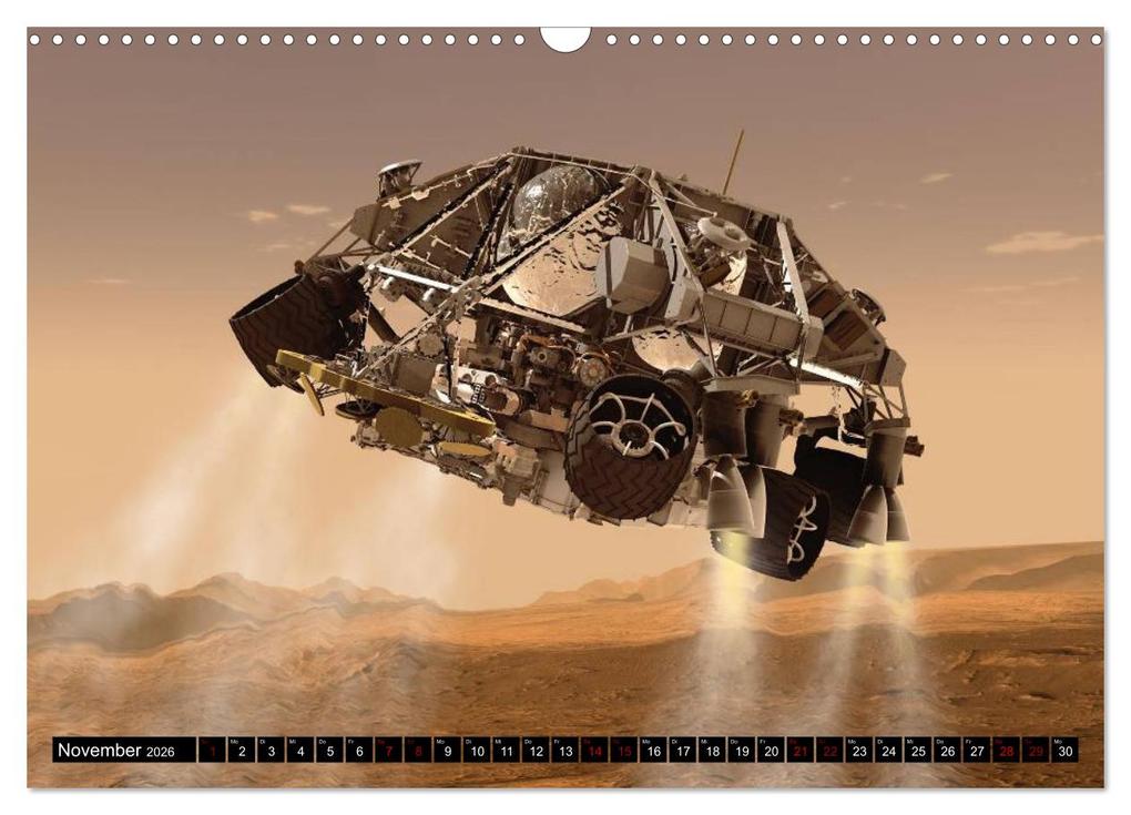 Weitere Ansicht: Auftrag im Weltall. Astronauten und Raumfahrt (Wandkalender 2026 DIN A3 quer), CALVENDO Monatskalender | Elisabeth Stanzer, Calvendo