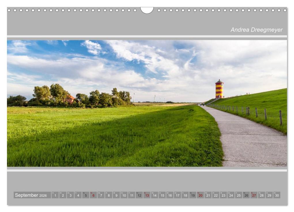 Weitere Ansicht: Greetsiel-Panorama (Wandkalender 2026 DIN A3 quer), CALVENDO Monatskalender | Andrea Dreegmeyer, Calvendo