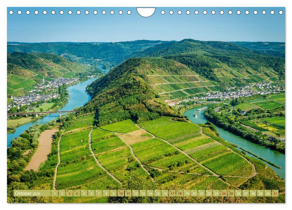 Weitere Ansicht: Mosellandschaften (Wandkalender 2026 DIN A4 quer), CALVENDO Monatskalender | Erhard Hess, Calvendo
