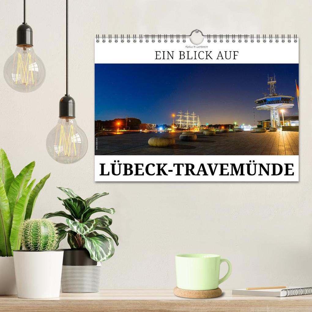 Weitere Ansicht: Ein Blick auf Lübeck-Travemünde (Wandkalender 2026 DIN A4 quer), CALVENDO Monatskalender | Markus W. Lambrecht, Calvendo