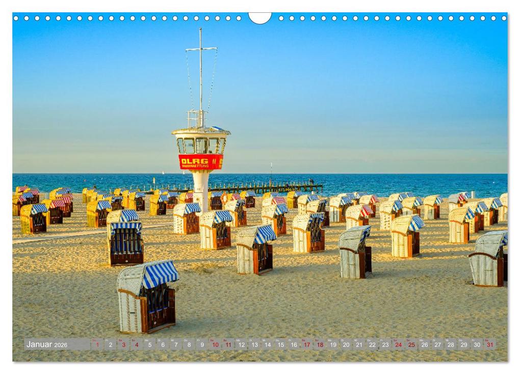 Weitere Ansicht: Ein Blick auf Lübeck-Travemünde (Wandkalender 2026 DIN A3 quer), CALVENDO Monatskalender | Markus W. Lambrecht, Calvendo