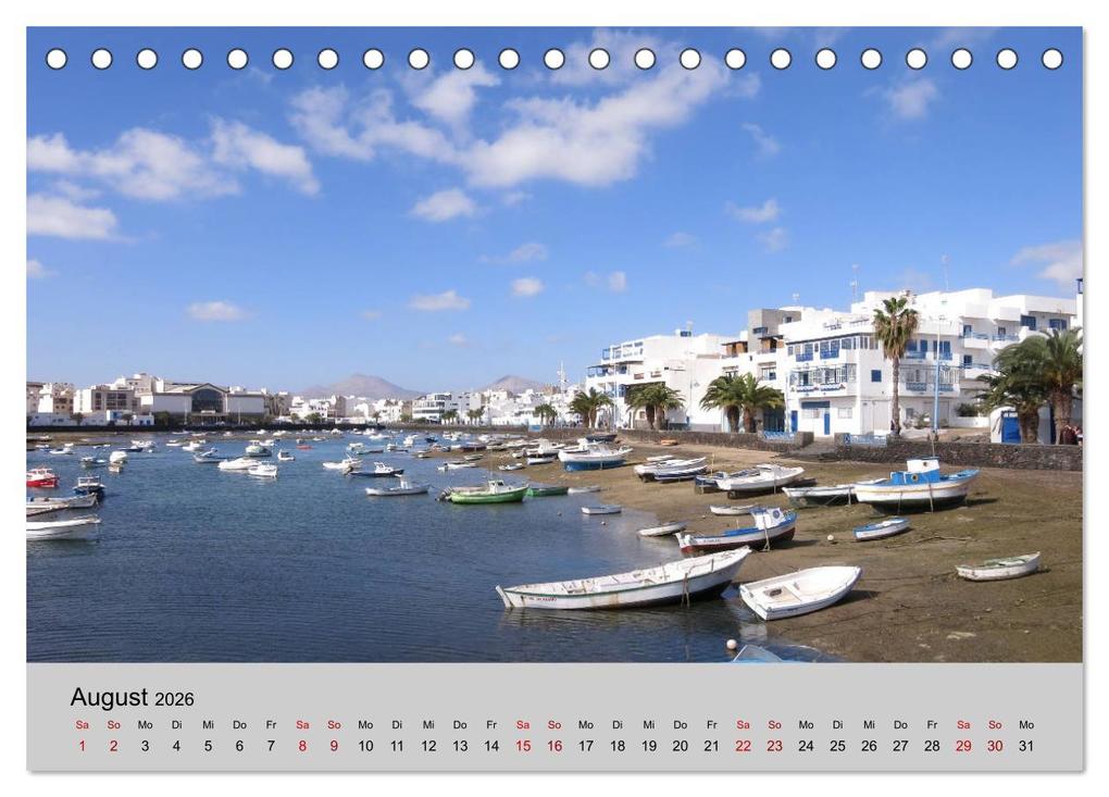 Weitere Ansicht: Kanaren - Inselhüpfen (Tischkalender 2026 DIN A5 quer), CALVENDO Monatskalender | Anita Gerhard, Calvendo