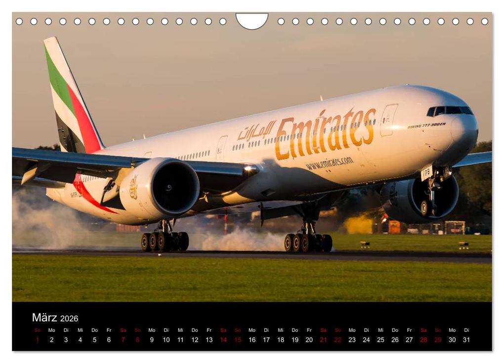 Weitere Ansicht: Leidenschaft Flugzeuge (Wandkalender 2026 DIN A4 quer), CALVENDO Monatskalender | Tom Estorf, Calvendo