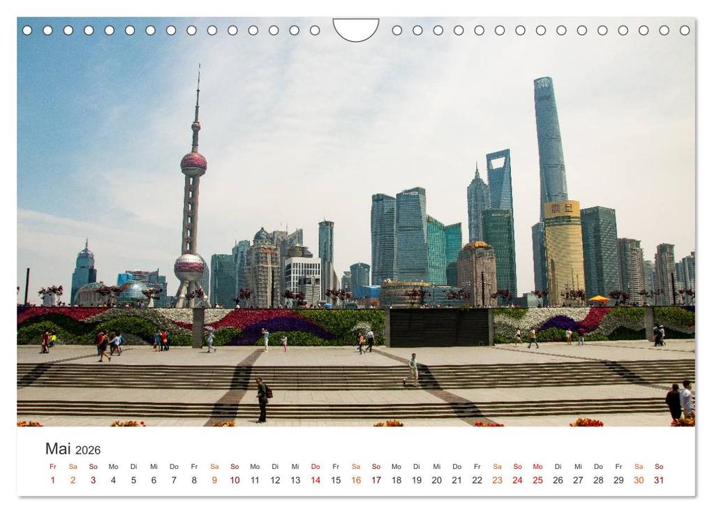 Weitere Ansicht: China - Tradition und Moderne (Wandkalender 2026 DIN A4 quer), CALVENDO Monatskalender | Gerald Pohl, Calvendo