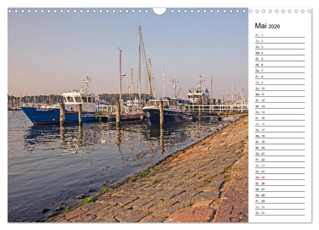 Weitere Ansicht: Ostseeheilbad Travemünde - Die schönste Tochter Lübecks (Wandkalender 2026 DIN A3 quer), CALVENDO Monatskalender | Andrea Potratz, Calvendo