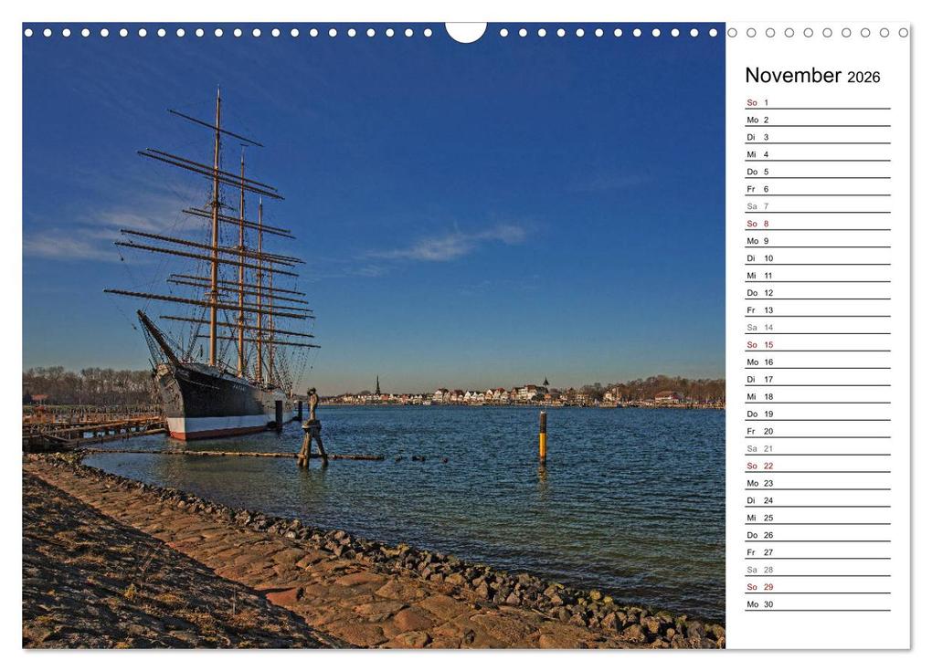 Weitere Ansicht: Ostseeheilbad Travemünde - Die schönste Tochter Lübecks (Wandkalender 2026 DIN A3 quer), CALVENDO Monatskalender | Andrea Potratz, Calvendo