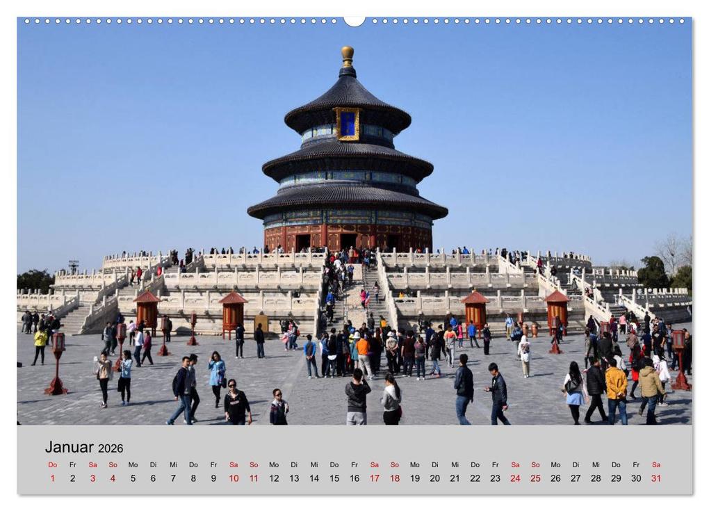 Weitere Ansicht: China-Impressionen (Wandkalender 2026 DIN A2 quer), CALVENDO Monatskalender | Hans-Peter Burbach, Calvendo