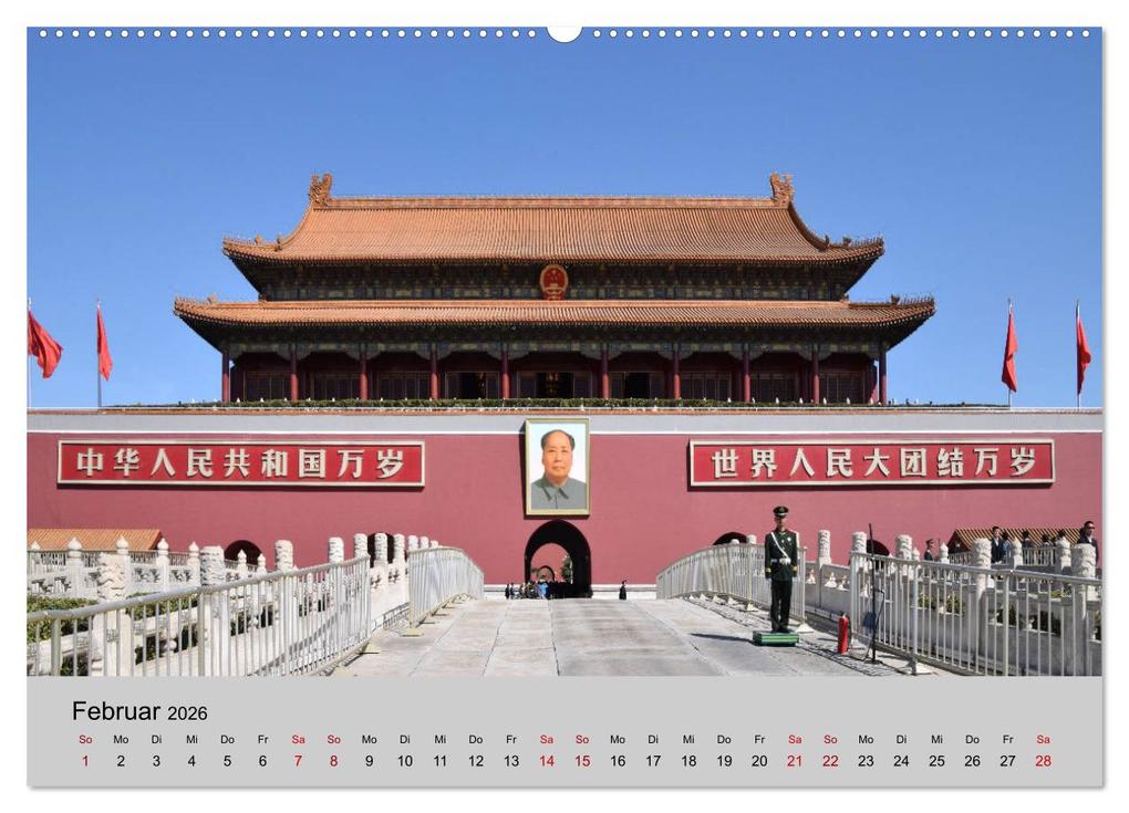 Weitere Ansicht: China-Impressionen (Wandkalender 2026 DIN A2 quer), CALVENDO Monatskalender | Hans-Peter Burbach, Calvendo