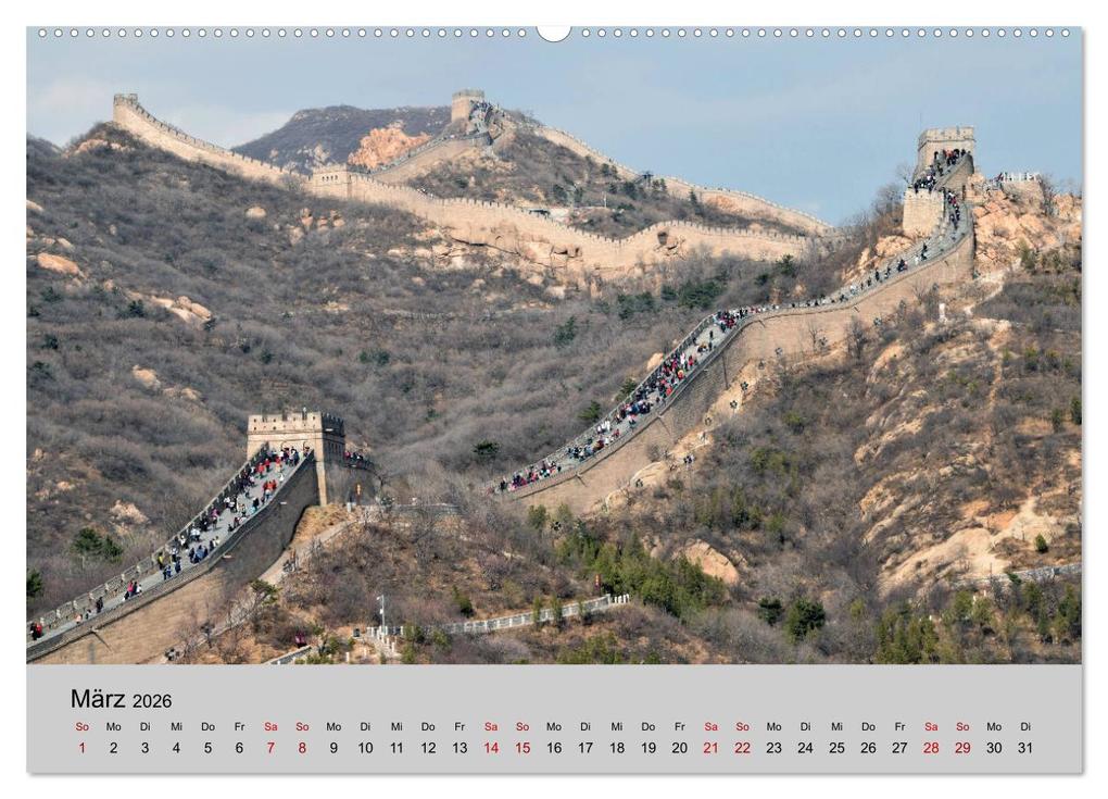 Weitere Ansicht: China-Impressionen (Wandkalender 2026 DIN A2 quer), CALVENDO Monatskalender | Hans-Peter Burbach, Calvendo