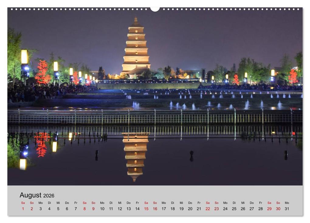Weitere Ansicht: China-Impressionen (Wandkalender 2026 DIN A2 quer), CALVENDO Monatskalender | Hans-Peter Burbach, Calvendo