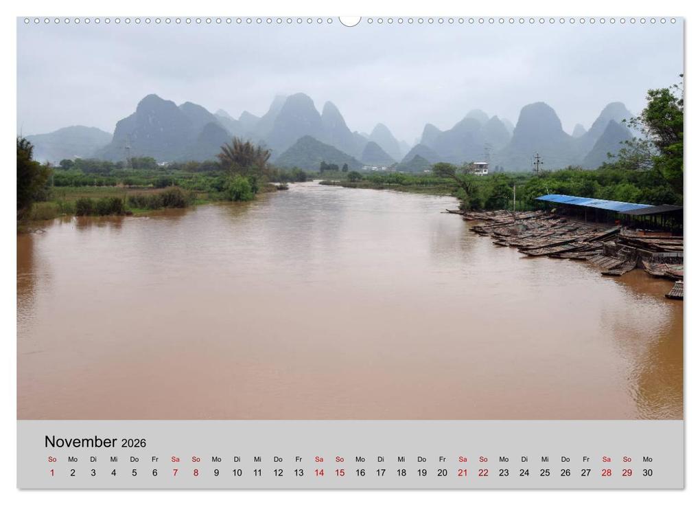 Weitere Ansicht: China-Impressionen (Wandkalender 2026 DIN A2 quer), CALVENDO Monatskalender | Hans-Peter Burbach, Calvendo