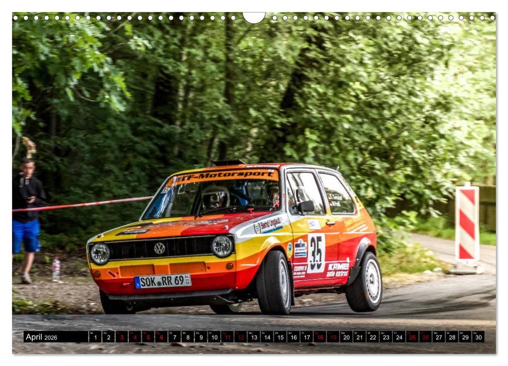 Weitere Ansicht: SCHNELL! AUTHENTISCH! MITTENDRIN! - RALLYE! (Wandkalender 2026 DIN A3 quer), CALVENDO Monatskalender | Christian Kuhnert, Calvendo