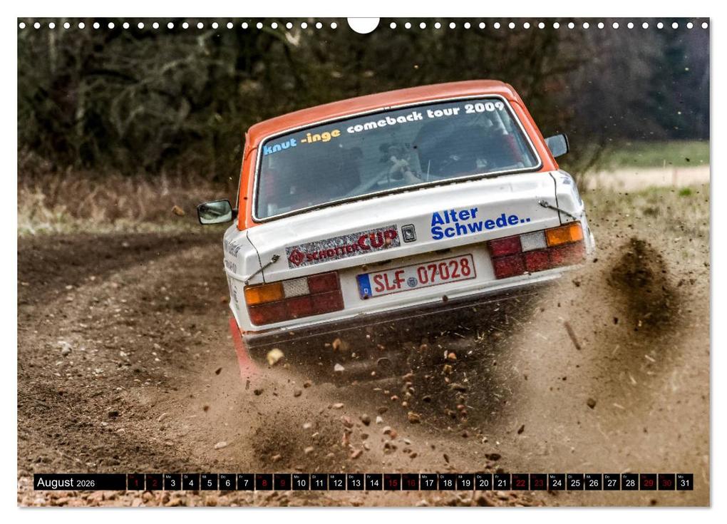 Weitere Ansicht: SCHNELL! AUTHENTISCH! MITTENDRIN! - RALLYE! (Wandkalender 2026 DIN A3 quer), CALVENDO Monatskalender | Christian Kuhnert, Calvendo