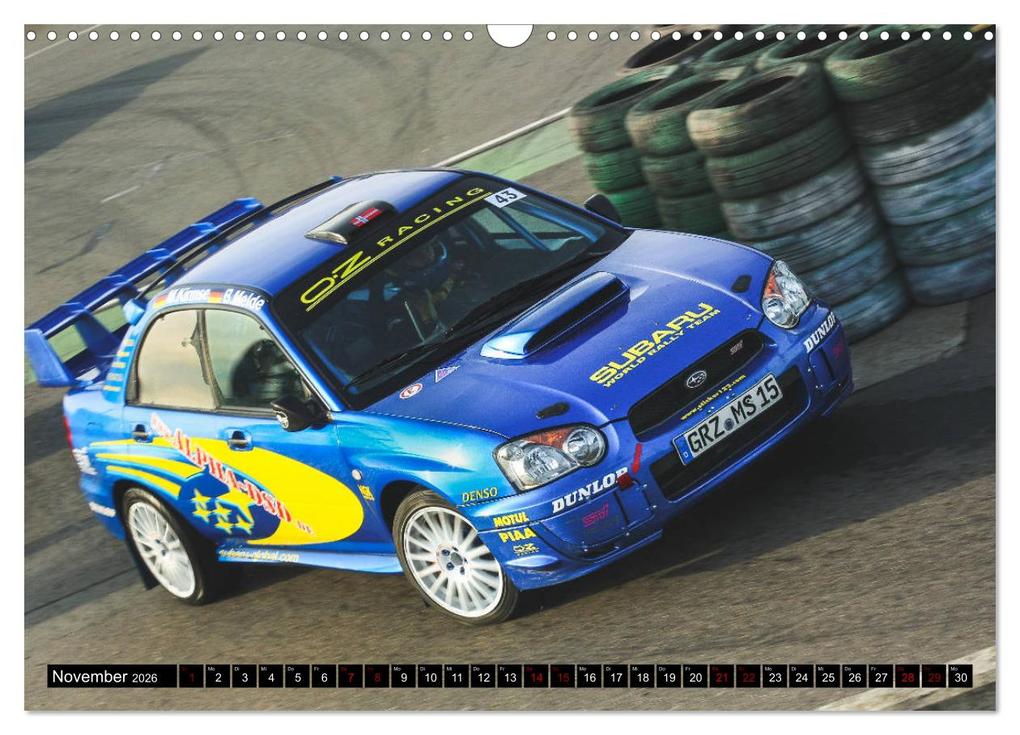Weitere Ansicht: SCHNELL! AUTHENTISCH! MITTENDRIN! - RALLYE! (Wandkalender 2026 DIN A3 quer), CALVENDO Monatskalender | Christian Kuhnert, Calvendo