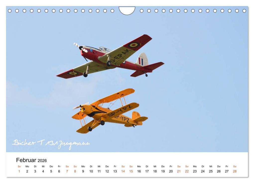 Weitere Ansicht: Die Faszination. Flugzeuge am Himmel (Wandkalender 2026 DIN A4 quer), CALVENDO Monatskalender | Friedrich Wesch, Calvendo