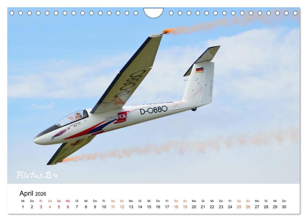 Weitere Ansicht: Die Faszination. Flugzeuge am Himmel (Wandkalender 2026 DIN A4 quer), CALVENDO Monatskalender | Friedrich Wesch, Calvendo