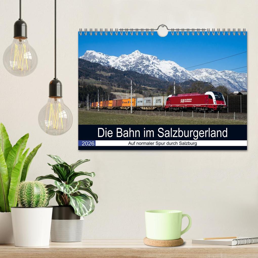 Weitere Ansicht: Die Bahn im Salzburgerland (Wandkalender 2026 DIN A4 quer), CALVENDO Monatskalender | Martin Radner, Calvendo