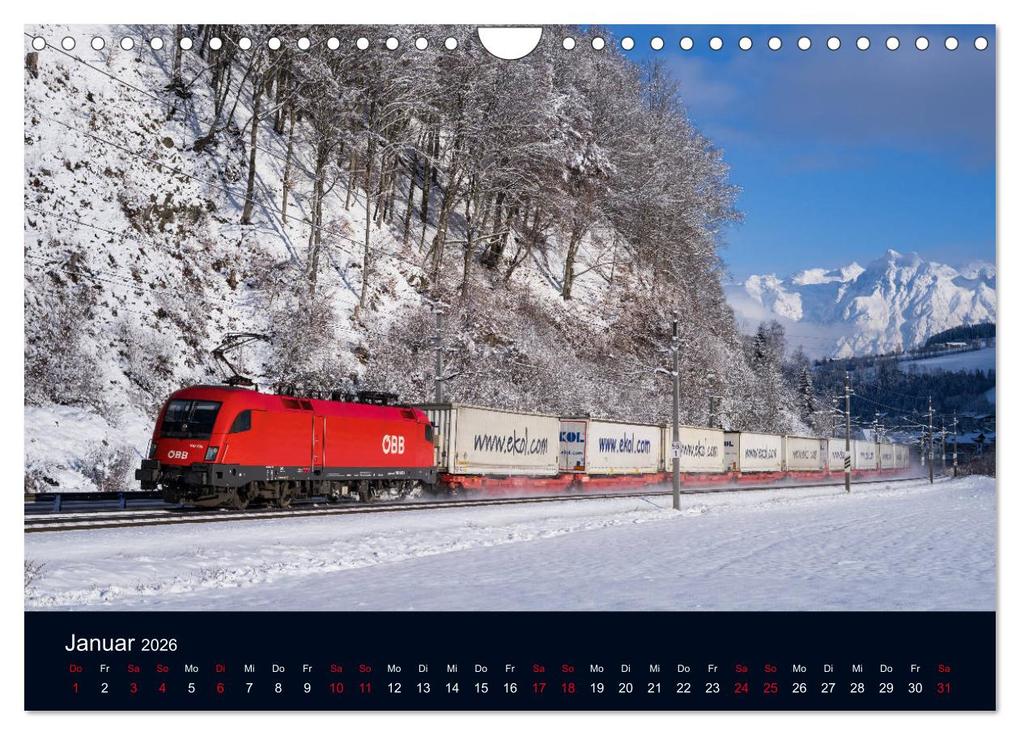 Weitere Ansicht: Die Bahn im Salzburgerland (Wandkalender 2026 DIN A4 quer), CALVENDO Monatskalender | Martin Radner, Calvendo