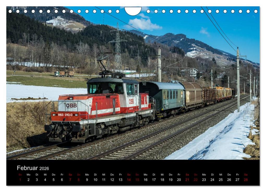 Weitere Ansicht: Die Bahn im Salzburgerland (Wandkalender 2026 DIN A4 quer), CALVENDO Monatskalender | Martin Radner, Calvendo