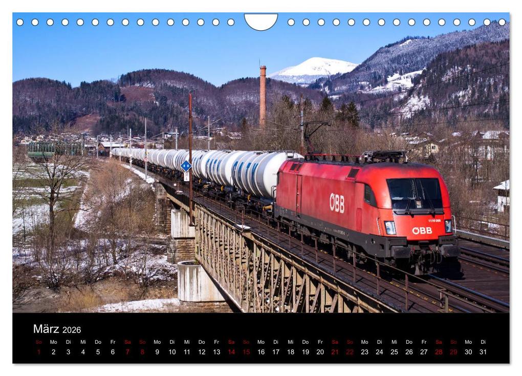 Weitere Ansicht: Die Bahn im Salzburgerland (Wandkalender 2026 DIN A4 quer), CALVENDO Monatskalender | Martin Radner, Calvendo