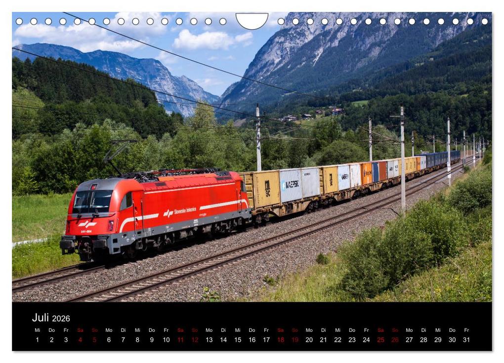 Weitere Ansicht: Die Bahn im Salzburgerland (Wandkalender 2026 DIN A4 quer), CALVENDO Monatskalender | Martin Radner, Calvendo