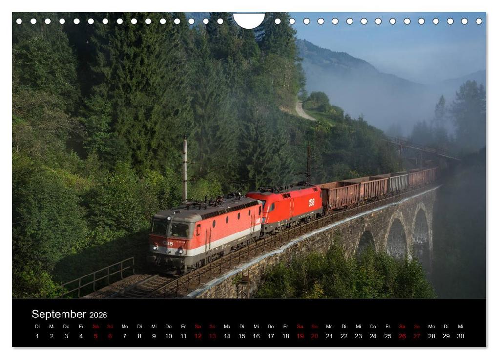 Weitere Ansicht: Die Bahn im Salzburgerland (Wandkalender 2026 DIN A4 quer), CALVENDO Monatskalender | Martin Radner, Calvendo
