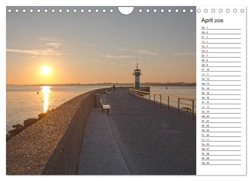 Weitere Ansicht: Ostseeheilbad Travemünde - Die schönste Tochter Lübecks (Wandkalender 2026 DIN A4 quer), CALVENDO Monatskalender | Andrea Potratz, Calvendo