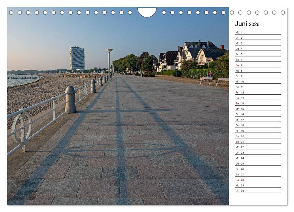 Weitere Ansicht: Ostseeheilbad Travemünde - Die schönste Tochter Lübecks (Wandkalender 2026 DIN A4 quer), CALVENDO Monatskalender | Andrea Potratz, Calvendo