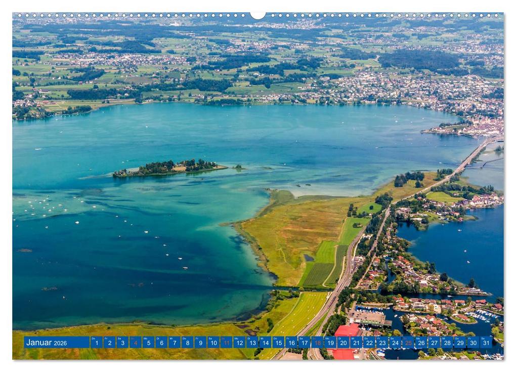 Weitere Ansicht: Luftaufnahmen der Schweiz (hochwertiger Premium Wandkalender 2026 DIN A2 quer), Kunstdruck in Hochglanz | Tis Meyer, Calvendo