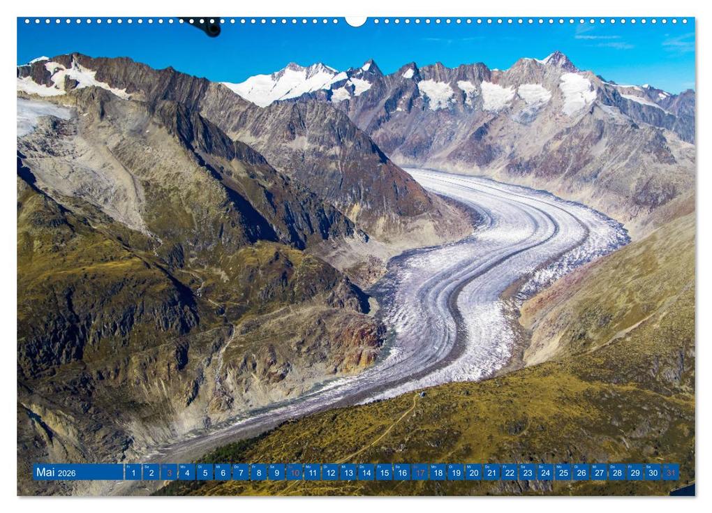 Weitere Ansicht: Luftaufnahmen der Schweiz (hochwertiger Premium Wandkalender 2026 DIN A2 quer), Kunstdruck in Hochglanz | Tis Meyer, Calvendo