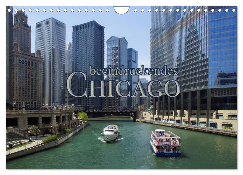 Produktbild: beeindruckendes Chicago (Wandkalender 2026 DIN A4 quer), CALVENDO Monatskalender | Martina Kröger, Calvendo