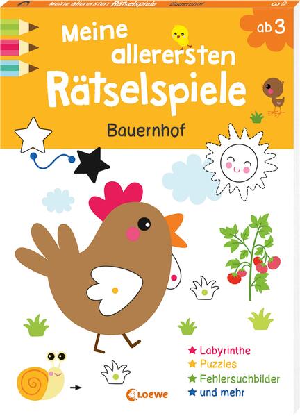 Produktbild: Meine allerersten Rätselspiele - Bauernhof