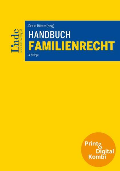 Produktbild: Handbuch Familienrecht (Kombi Print&digital) | Barbara Beclin, Gernot Ehgartner, Robert Fucik, Monika Hinteregger, Johann Höllwerth