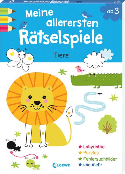 Produktbild: Meine allerersten Rätselspiele - Tiere.